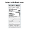 Sweet & Creamy Instant Latte with Adaptogens Single Serve