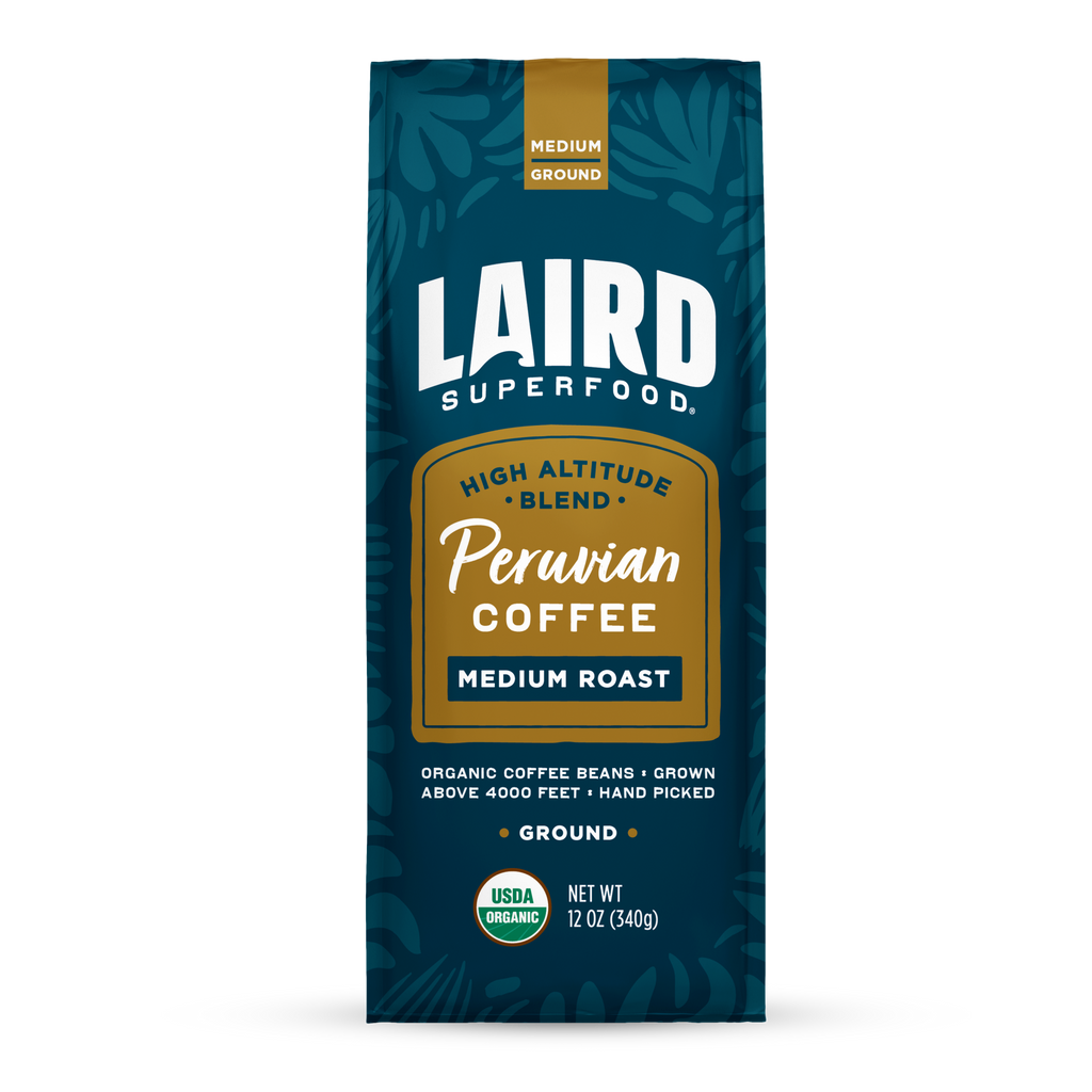 Organic Peruvian Medium Roast Ground Coffee