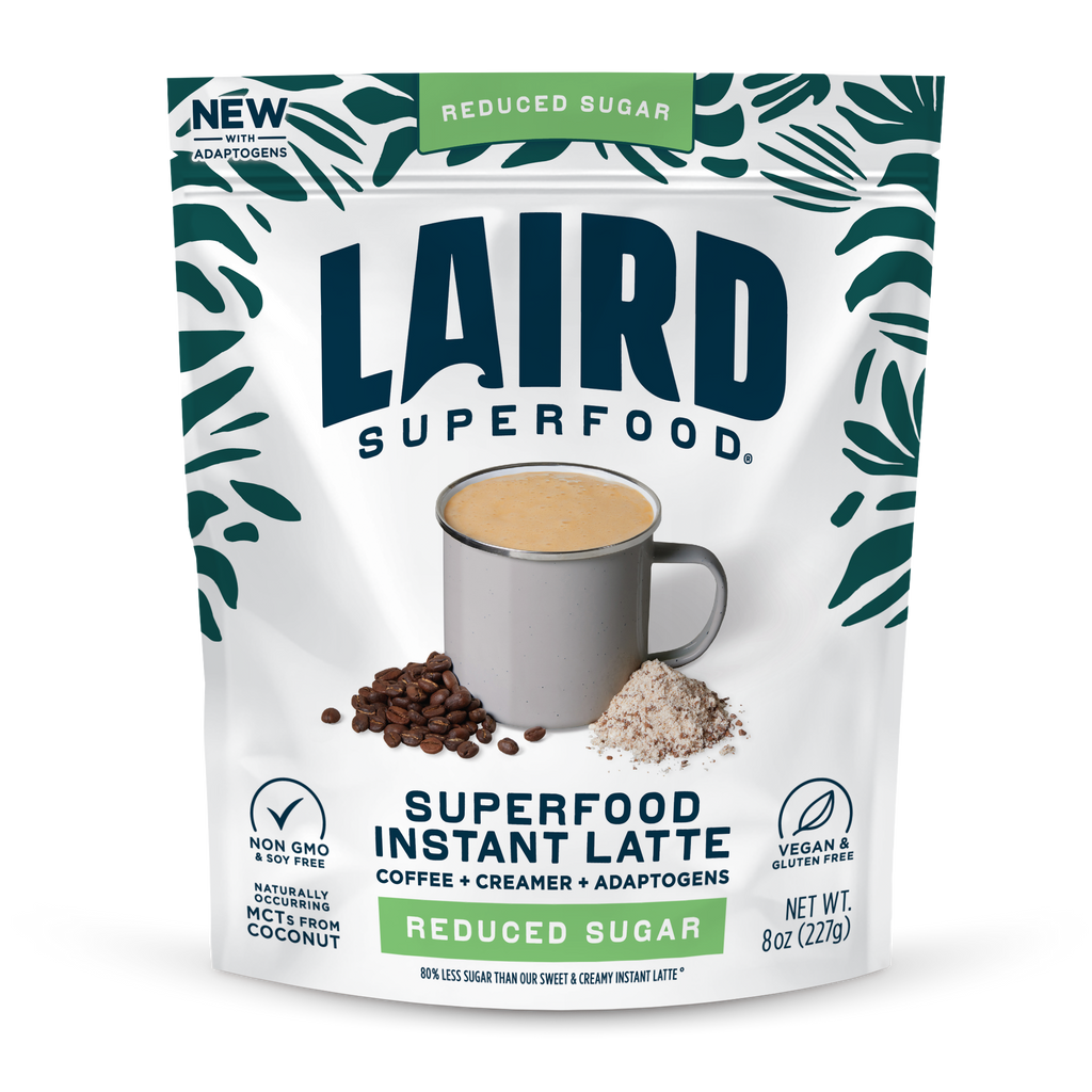 Reduced Sugar Instant Latte with Adaptogens