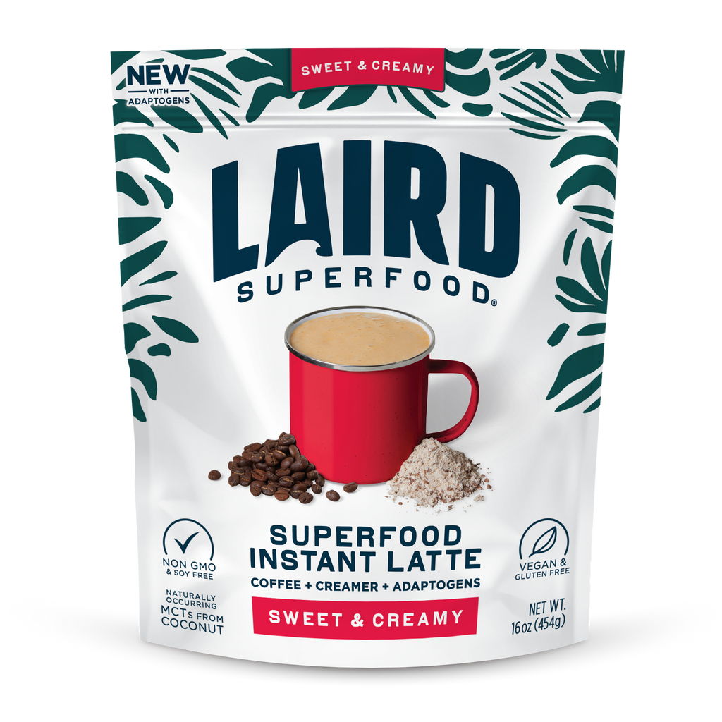 Sweet and Creamy Instant Latte with Adaptogens