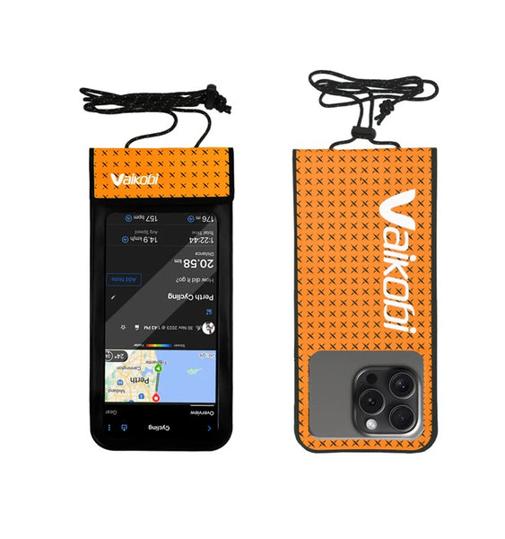 Vaikobi - Waterproof phone case - Hiz Viz Orange