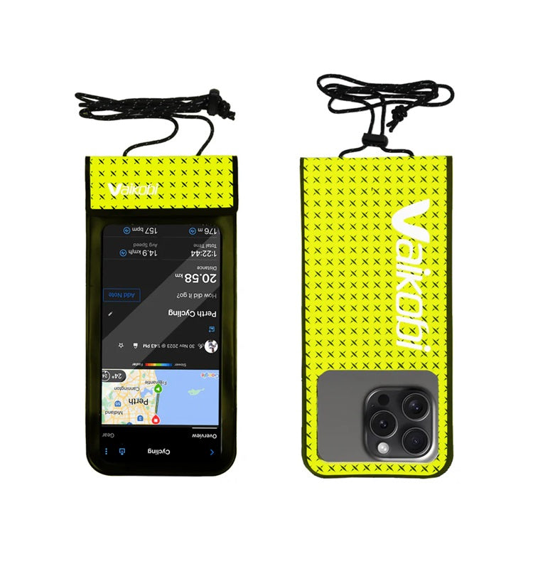 Vaikobi - Waterproof phone case - Hiz Viz Yellow